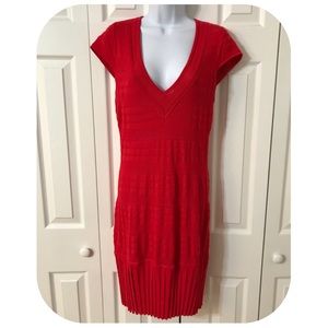 Red Hot 💥 Catherine Malandrino Knit Dress